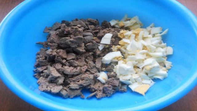 Салат Печеночный