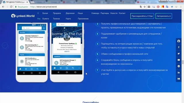 ICO Lynked World случаи использования