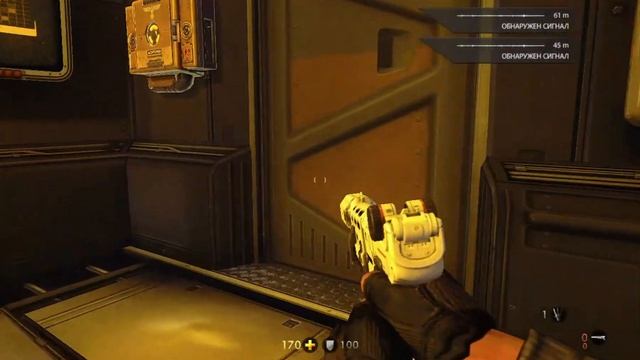 Wolfenstein The New Order     Серия 17  Развлекаемся на лунной базе  Добываем коды запуска.