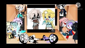 реакция сансов на тик ток [gacha club]