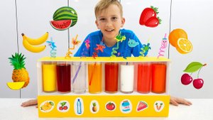 Влад и Ники. 10 Дверей Челлендж с Крисом! Видео для детей.