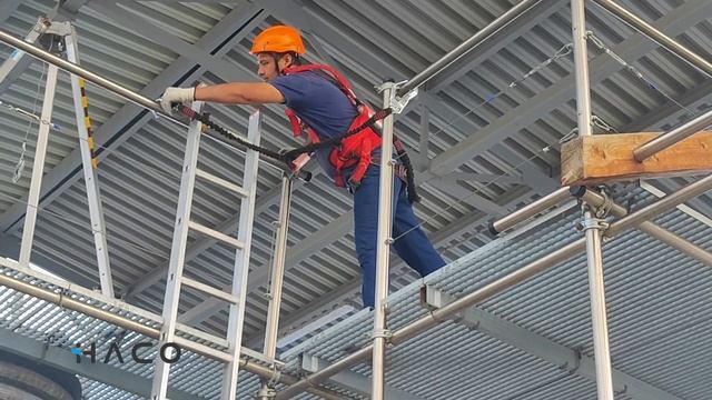 Как использовать снаряжение СИЗ для работ на высоте #? смотреть онлайн