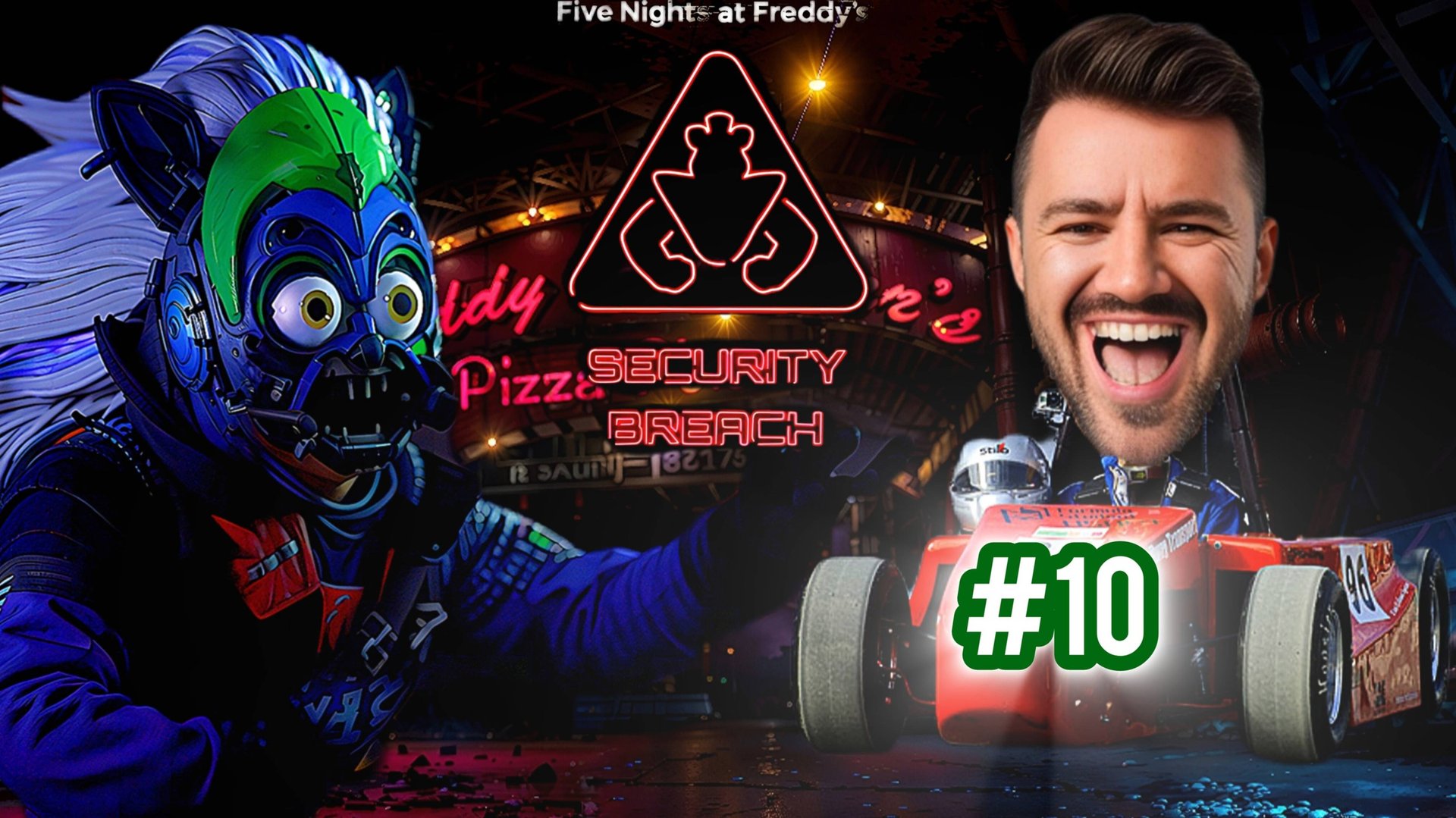 ПОЛНЫЙ ГАЗ!►FNaF: Security breach #10 ►PS5 PRO смотреть онлайн