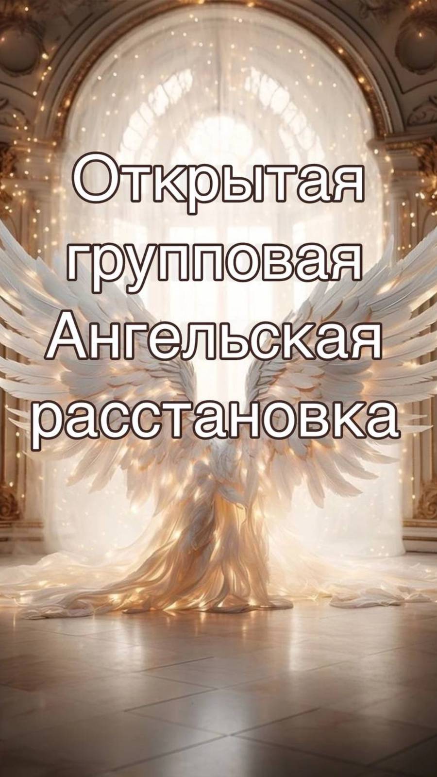 Групповая Ангельская расстановка ПРО ЛЮБОВЬ