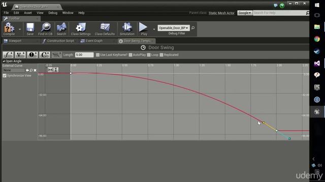 [Udemy UE4 C++] 091 Using Blueprint Timeline смотреть онлайн