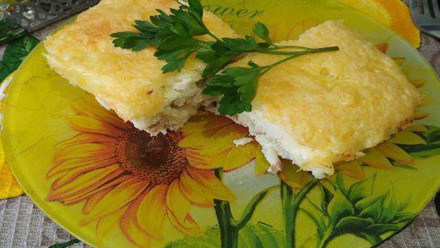 Рисовая запеканка с мясом
