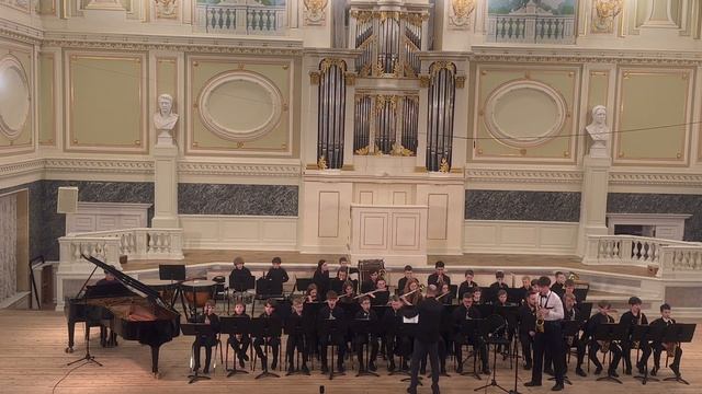 В. Кук «Боливар» Духовой оркестр ДМШ N 11 г. Санкт-Петербург смотреть онлайн