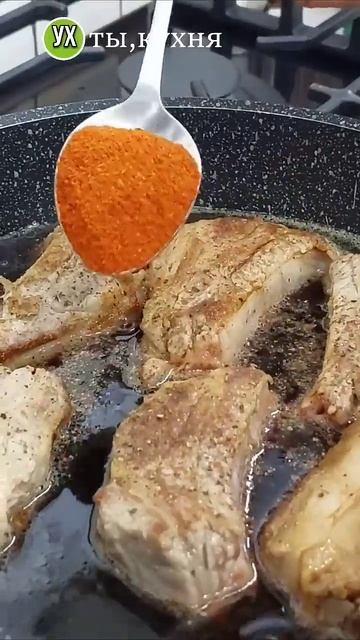 Научилась вкусно готовить ребра! и мясо, и соус просто супер😋 #ребрышки #сочноемясо #жареноемясо