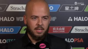 World Championship REACTION: Luca Brecel hails Judd Trump as the 'GOAT' after quarter-final exit