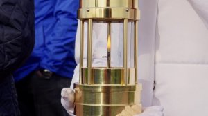 «Россети Центр» передали частицу Вечного огня на мемориал в Смоленской области.