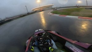 Первая мокрая сессия картинга на Игоре Драйв. 10 разворотов на ровном месте. Igora Drive, 07.10.202