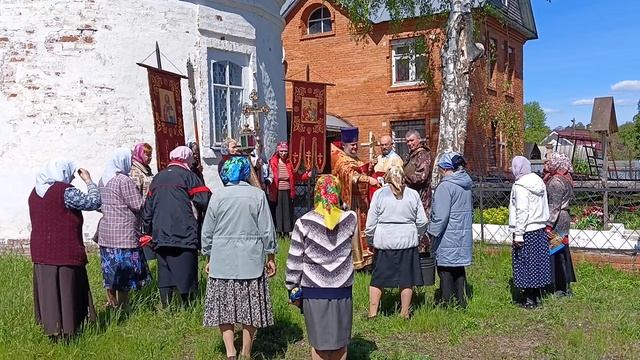 Кокшайск, крестный ход, 24 мая 2024 года