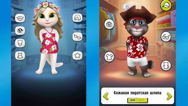 МОЯ ГОВОРЯЩАЯ АНДЖЕЛА  МОЙ ГОВОРЯЩИЙ ТОМ Мультик про котиков  УШАСТИК KIDS