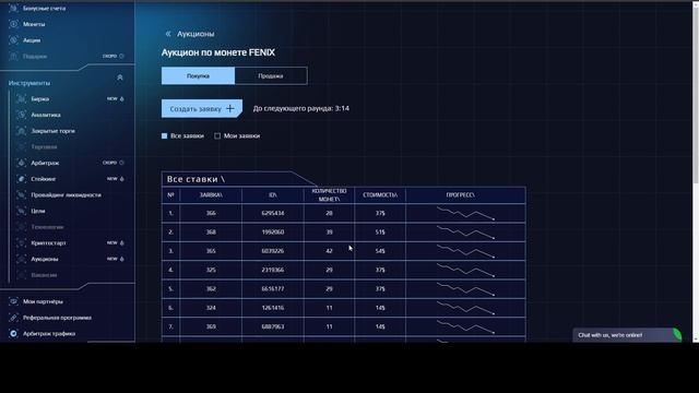 Capital Whale Аукцион по монете FENIX смотреть онлайн