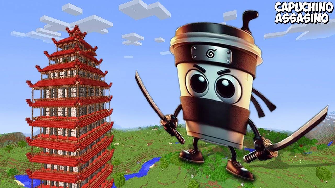 КАПУЧИНО АССАСИНО В МАЙНКРАФТ! ВЫЖИВАНИЕ