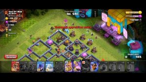 Атака на тх 15 супер ведьма Clash of clans