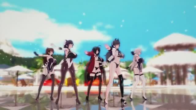 Just for imagine 8 | レースクイーン高雄・愛宕・翔鶴・瑞鶴・大鳳で【一騎当千】【IJN _MMD_アズールレーン_AzurLane_碧蓝航线_KKVMD_60fps_4k】