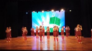 "Веселые ученики", детская хореографическая студия "Радуга", руководитель Алена Сак