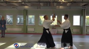 18 Aikido Tachidori Kotegaeshi Shishiya Sensei Malmö 2019