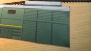 Тепловоз 2тэ10м из бумаги