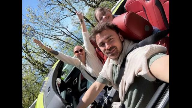 Агата Муцениеце поделилась совместными фото и видео с Петром Дрангой и дочерью Мией на фоне слухов о