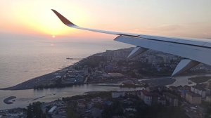 Красивый перелет в Сочи на новом самолете Аэрофлота Airbus A350