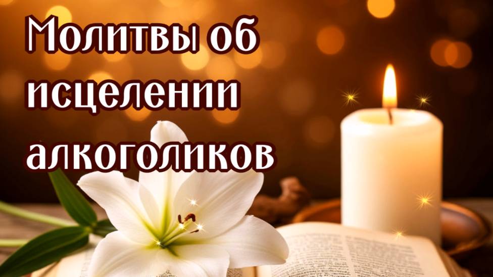 ОБ ИСЦЕЛЕНИИ АЛКОГОЛИКОВ