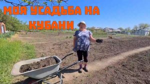 Мой дом у лимана. Восстанавливаю усадьбу. Частный дом на юге. Работаем во дворе...