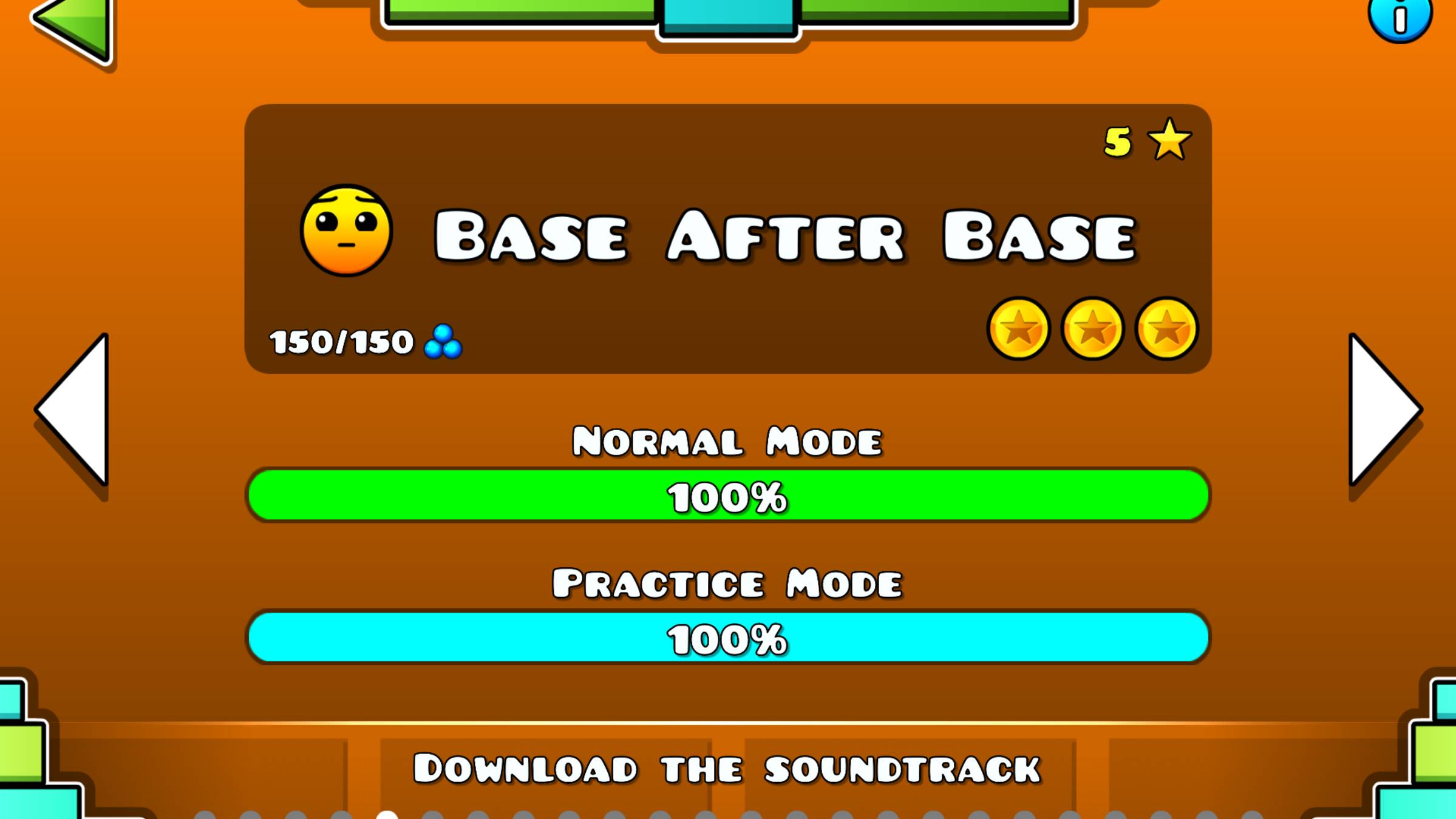 Base After Base (All coins) Geometry Dash