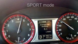 Новый Suzuki Vitara 2016 1.4 Turbo разгоняется до 60-100 км/ч - Спортивный и автоматический режимы