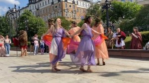 Античный танец. Реконструкция на историческом фестивале «Времена и эпохи - 2023»