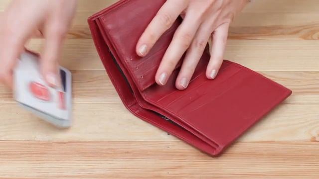 Обзор женского кожаного кошелька STINGRAY LEATHER 18069 смотреть онлайн