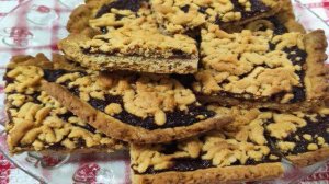 Песочное печенье с вареньем