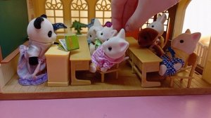 Sylvanian families спецвыпуск -"Мой типичный день в школе"