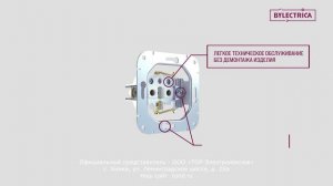 Серия «ASTRUM». Розетки и выключатели от производителя «Bylectrica».