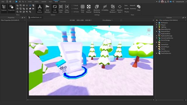 СОЗДАЮ НОВУЮ ИГРУ! РОЗЫГРЫШИ ? 2 часть || ROBLOX STUDIO
