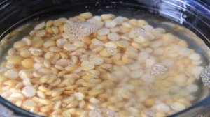 Каша гороховая в СВЧ