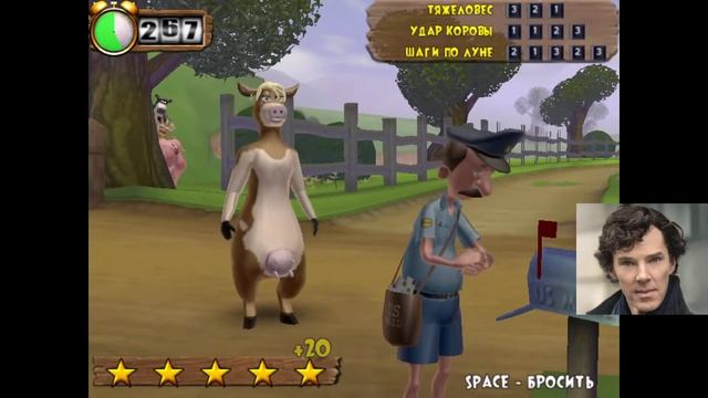 Играем в Barnyard (Рога и копыта) | запись стрима от 27.01.22