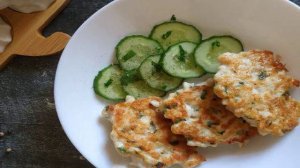 Куриные оладьи с кукурузой