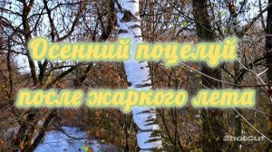 ОСЕННИЙ ПОЦЕЛУЙ ПОСЛЕ ЖАРКОГО ЛЕТА