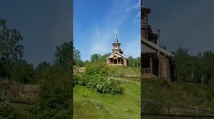 Храм на Байкале Преображение Господня