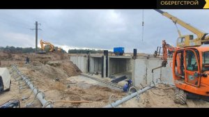 Шпунт ПВХ в строительстве.  Оберегстрой. Беларусь.