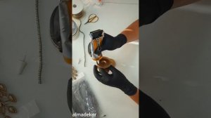 МК павлин на шаре, елочный шар, для новичков. Новогодняя игрушка.