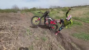 Лайтовые ЭНДУРО Падения с Китайских мото КТМ, Beta и Husqvarna Часть 2