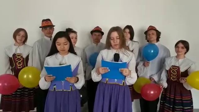 СВГТК, С днём единства народа Казахстана поздравление иностранного отделения 2021г. смотреть онлайн