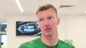 Вратарь Пари НН Артур Нигматуллин после матча с "Уралом" 07.05.2023 | РПЛ 2022/2023 | Дом спорта НН
