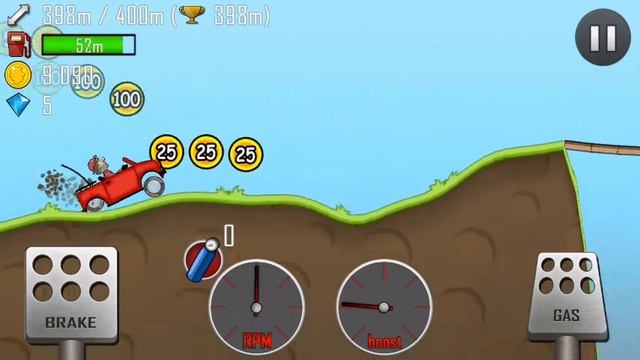 Hill Climb Racing обзор!!
