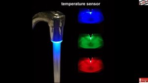 #Светодиодный #термочувствительный 3-#цветный #смеситель #с подсветкой #для #кухни, #ванной #комнаты