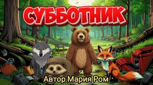 СУББОТНИК. Автор Мария Ром. Стихи для детей #стих #стихи #детям