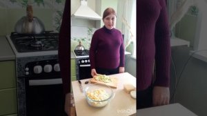 Салат снежок.